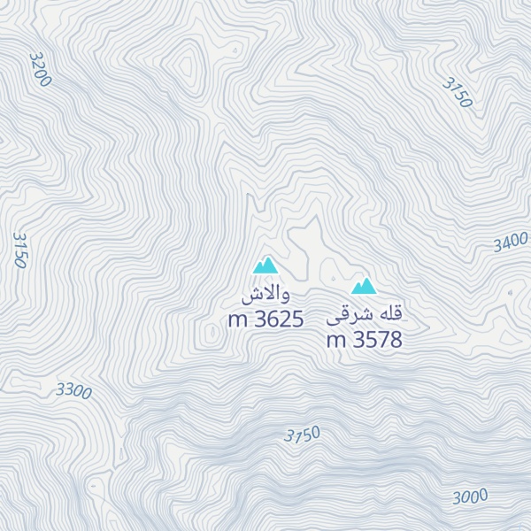 Map of والاش