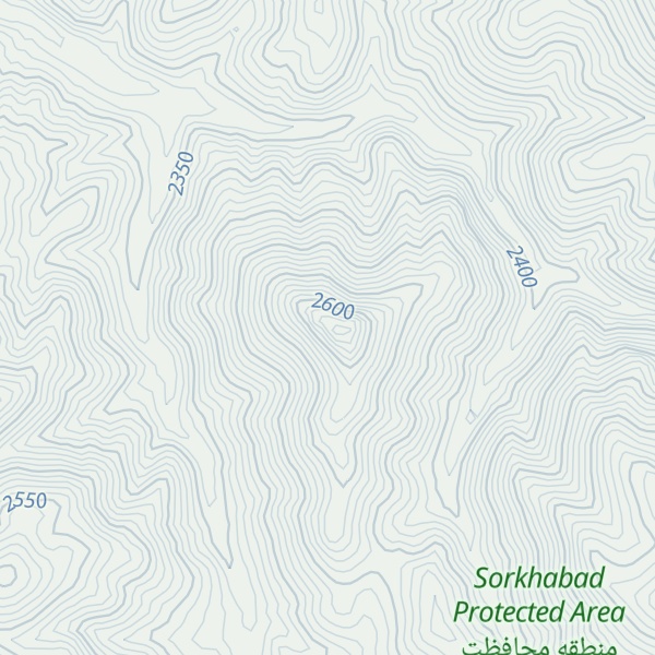 Map of Kūh-e Boyūk Dāgh
