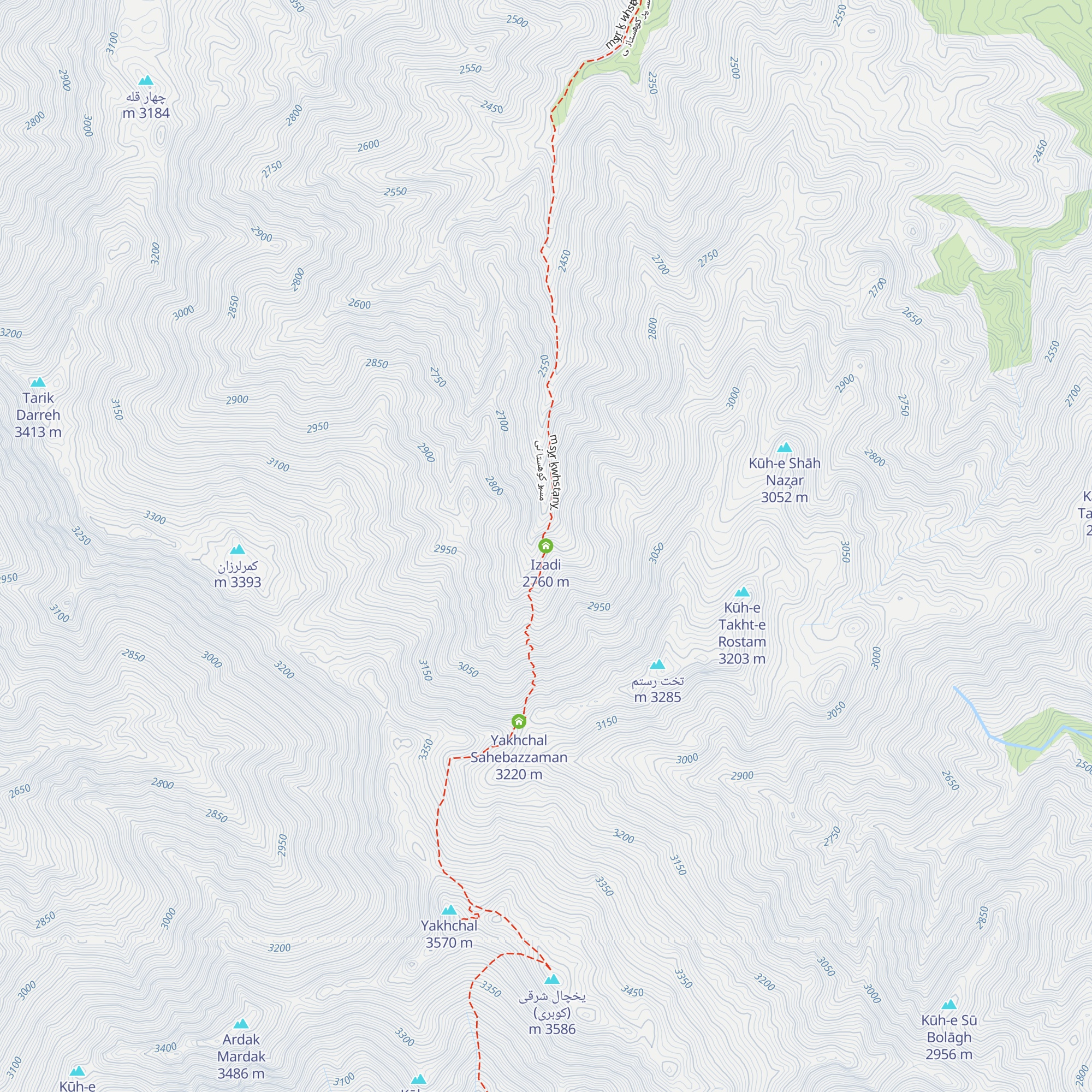 Izadi map