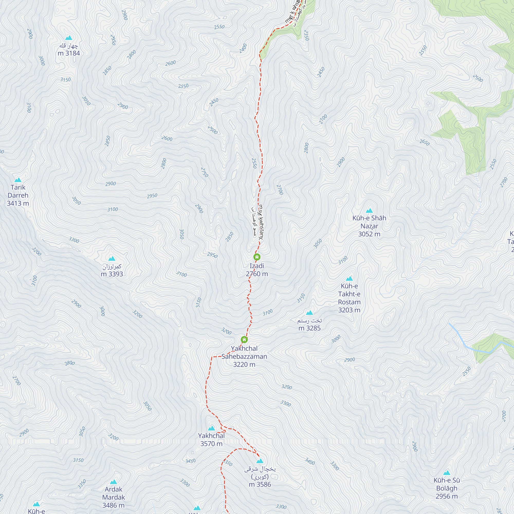 Izadi map