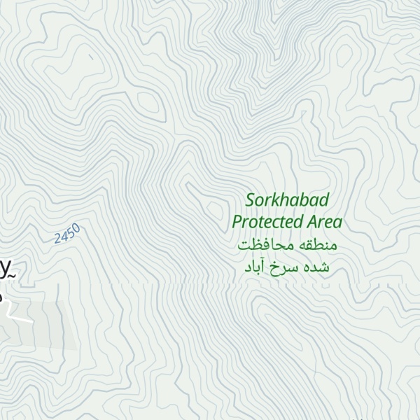 Map of Kūh-e Boyūk Dāgh