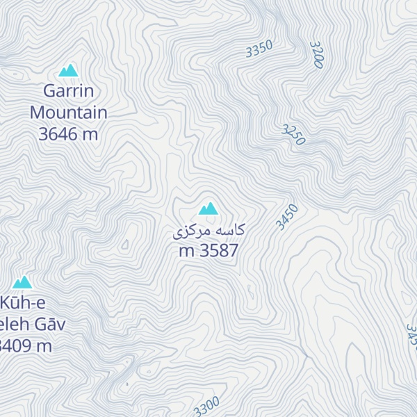 Map of کاسه مرکزی
