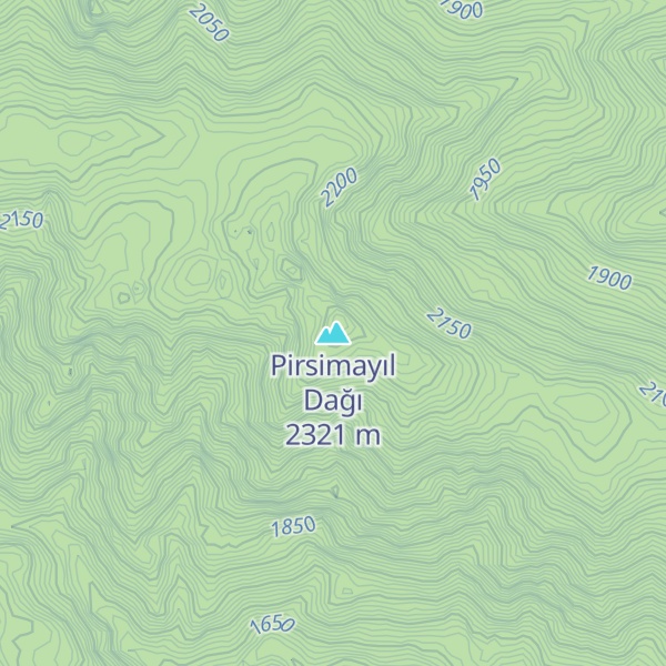 Map of Pirsimayıl Dağı