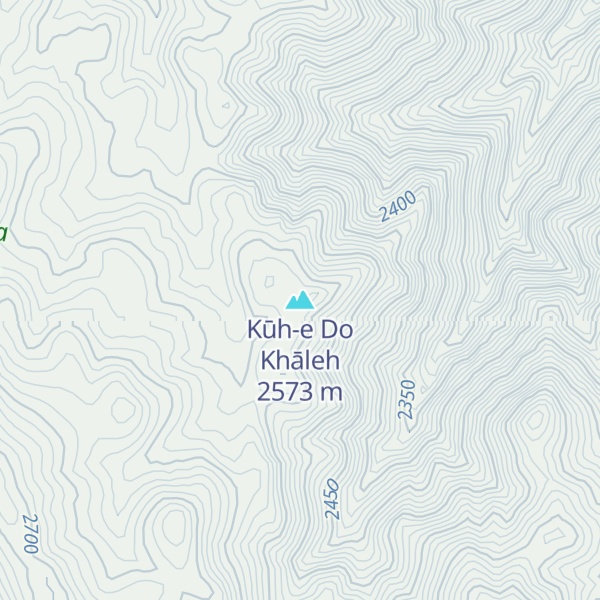 Map of Kūh-e Do Khāleh