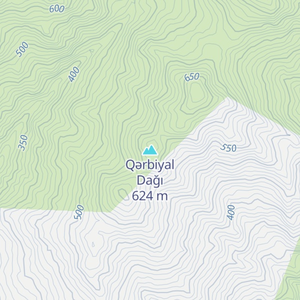 Map of Qərbiyal Dağı