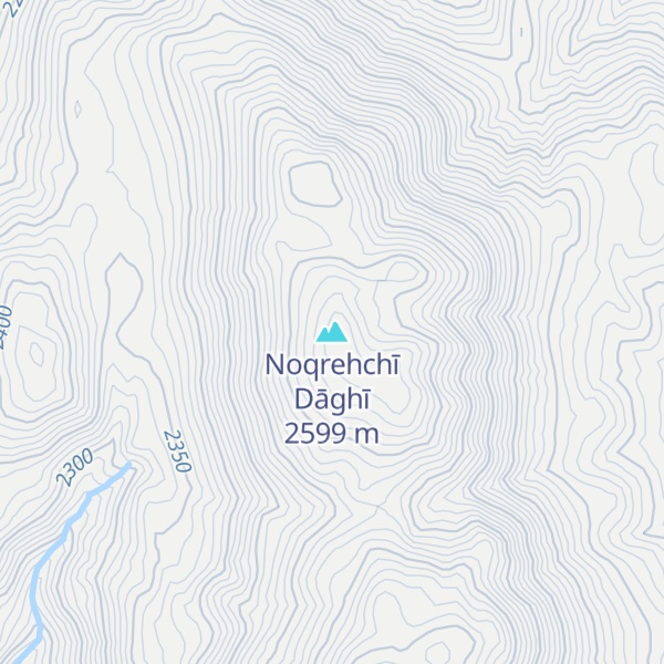 Map of Noqrehchī Dāghī