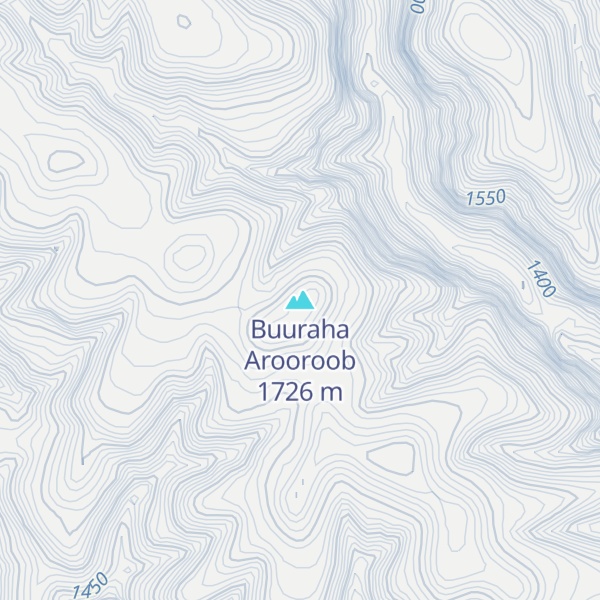 Map of Buuraha Arooroob