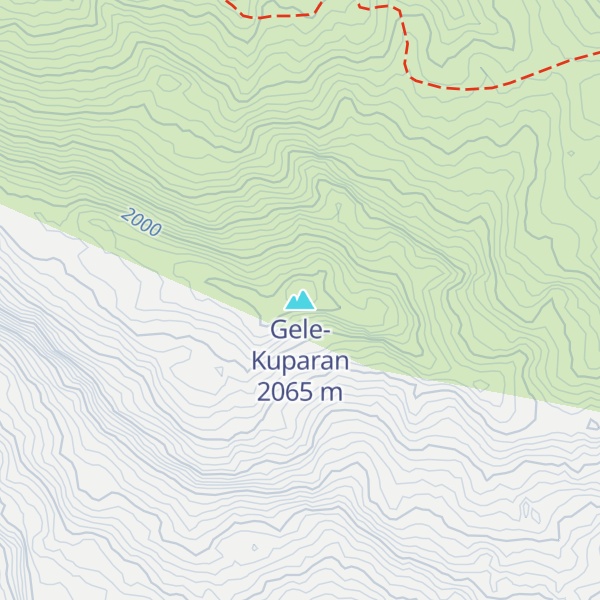 Map of Gele-Kuparan