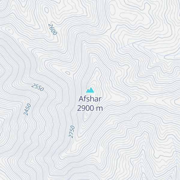 Map of Afshar