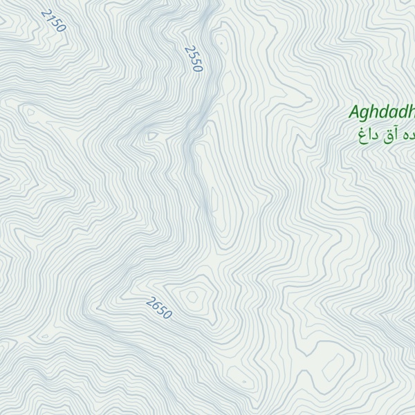 Map of Kūh-e Kejān