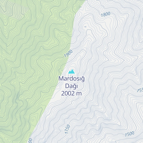 Map of Mardosığ Dağı