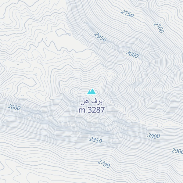 Map of برف هل