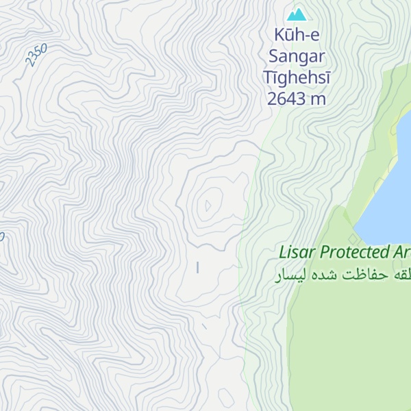 Map of Kūh-e Yānakh Dāgh