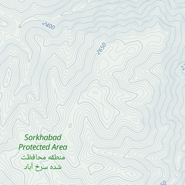Map of Kūh-e Khān Yūqūshī