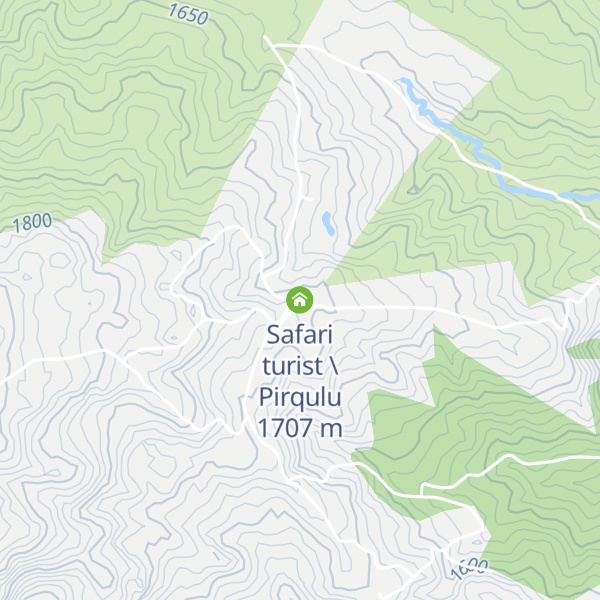 Map of Safari turist \ Pirqulu