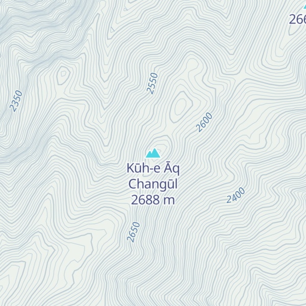 Map of Kūh-e Āq Changūl