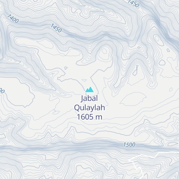 Map of Jabal Qulaylah