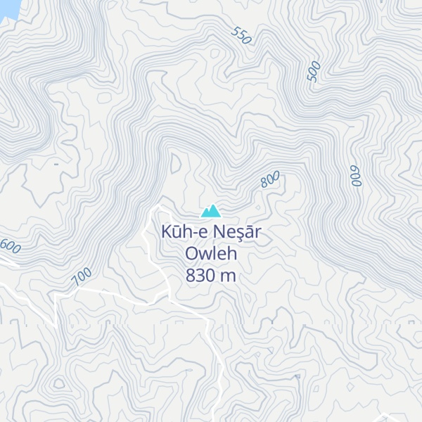 Map of Kūh-e Neşār Owleh
