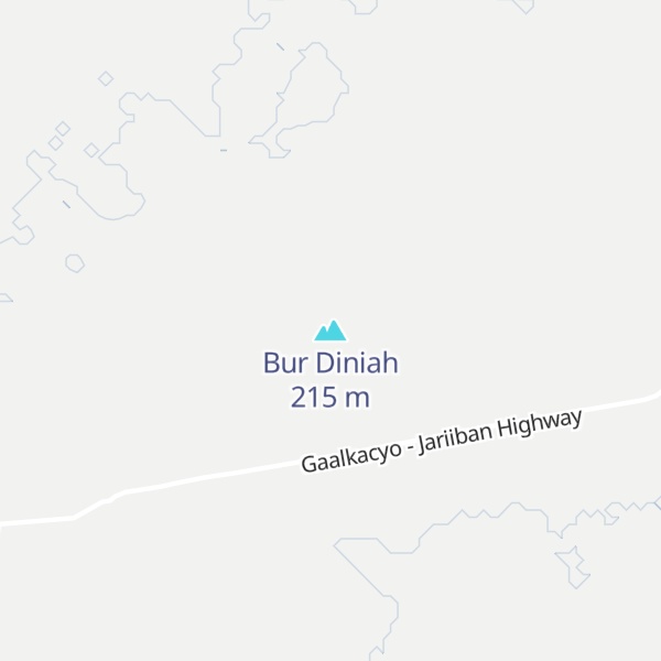 Map of Bur Diniah