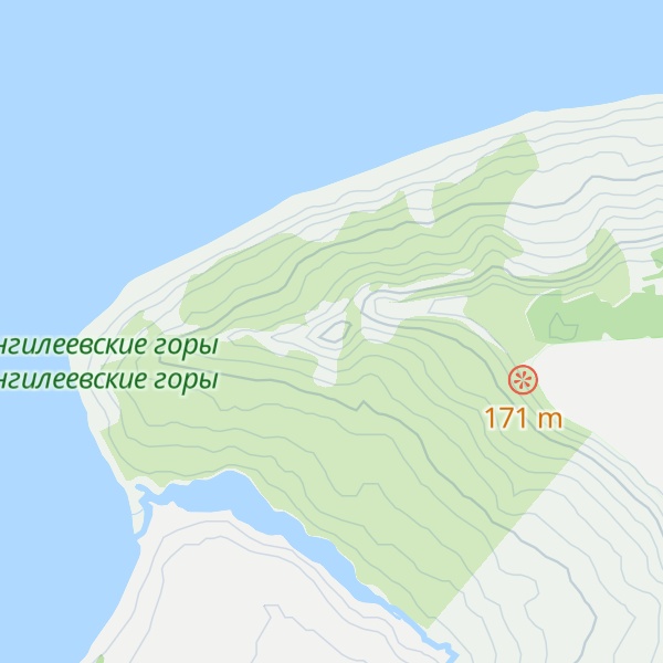Map of Arbuginskaya Gora