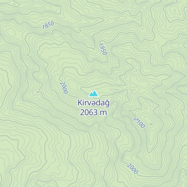 Map of Kirvədağ