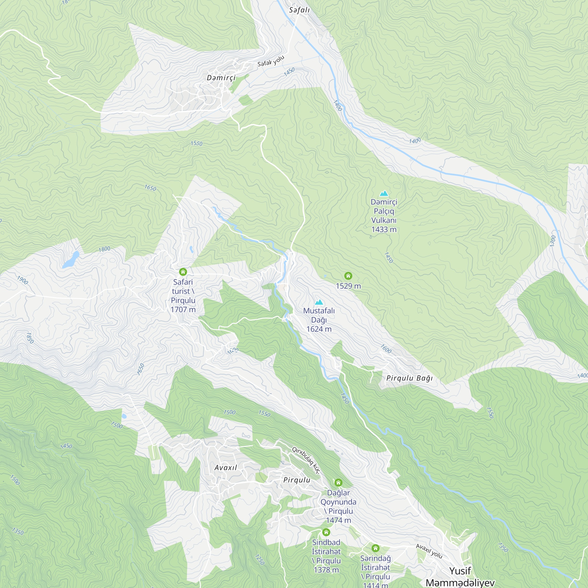 Safari turist \ Şamaxı map