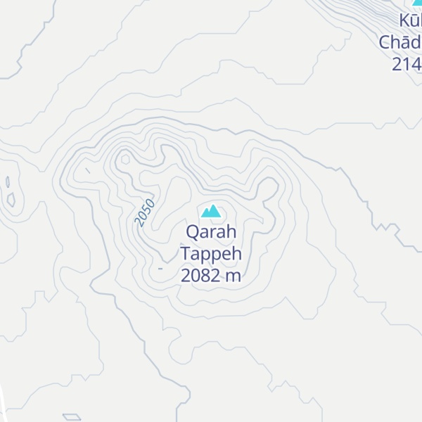 Map of Qarah Tappeh