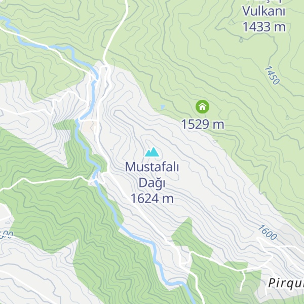 Map of Mustafalı Dağı