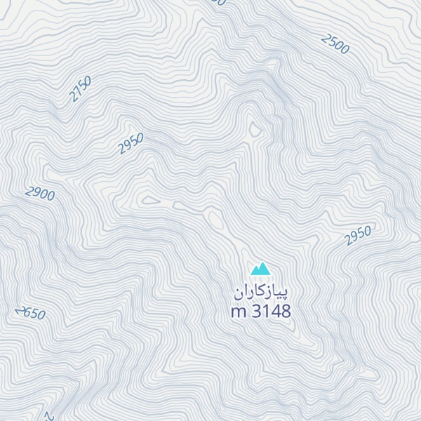 Map of Pīāzak Kūh