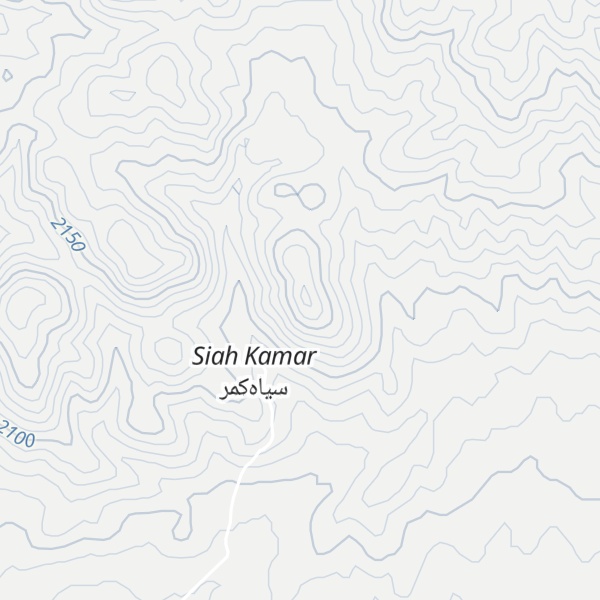 Map of Kūh-e Sangar