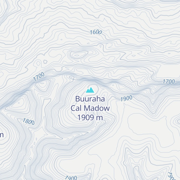Map of Buuraha Cal Madow