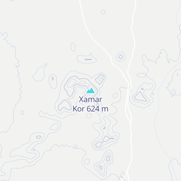 Map of Xamar Kor