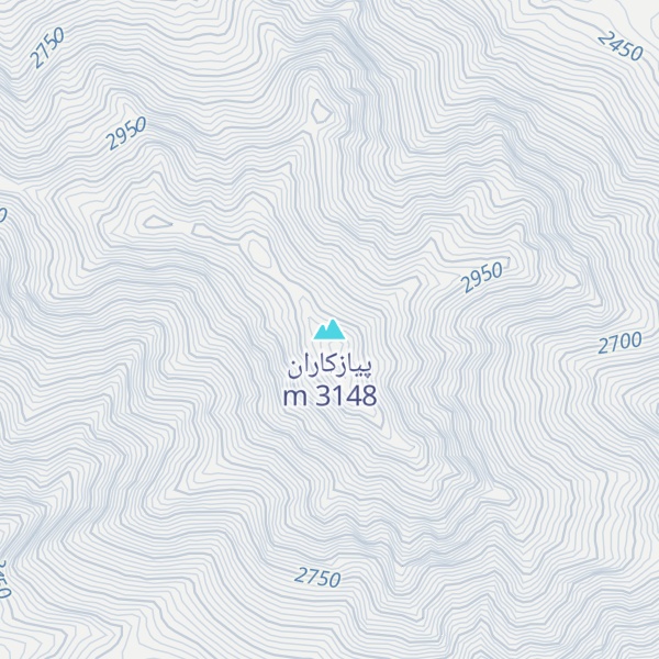 Map of پیازکاران