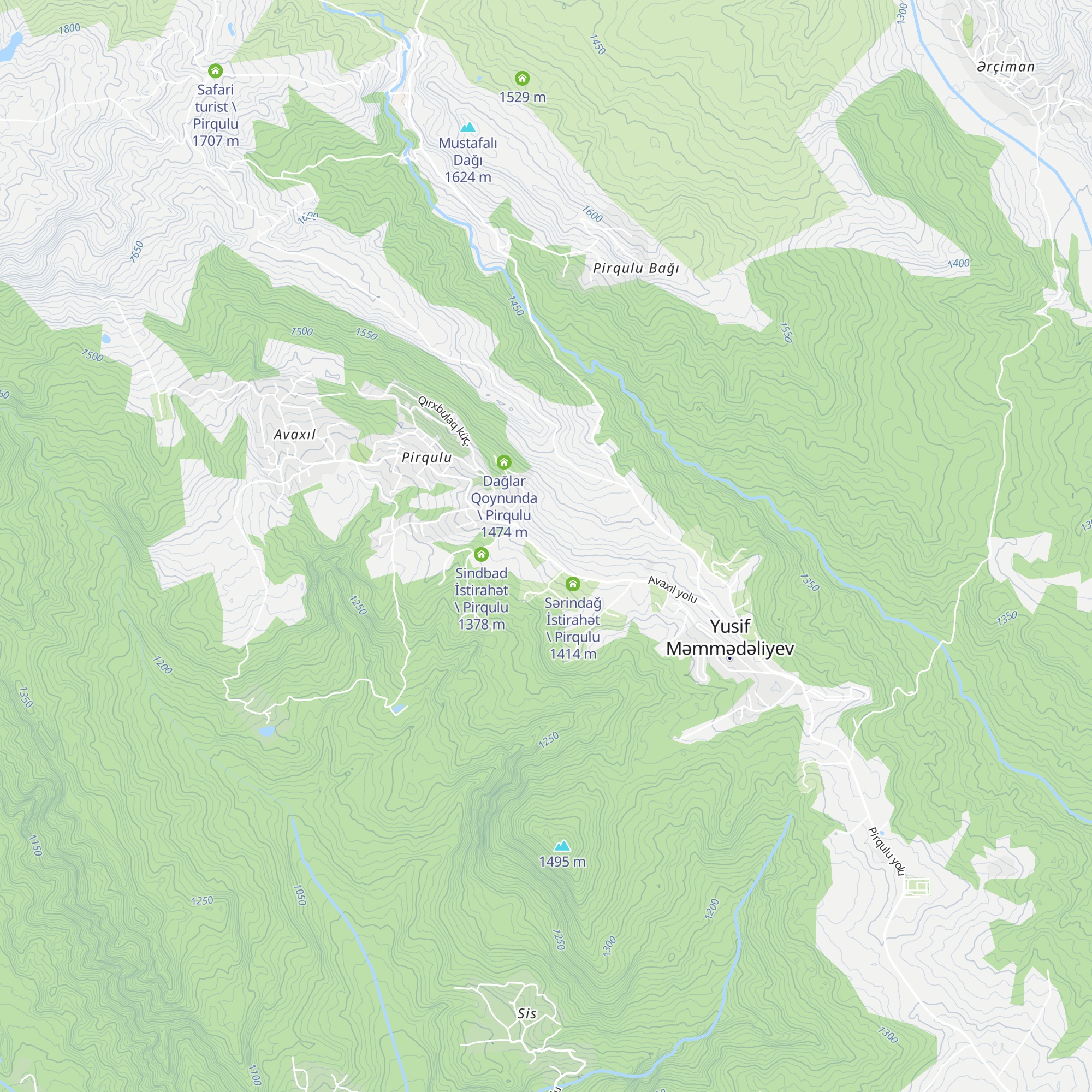 Novotel Accor Kotteclər \ Pirqulu map