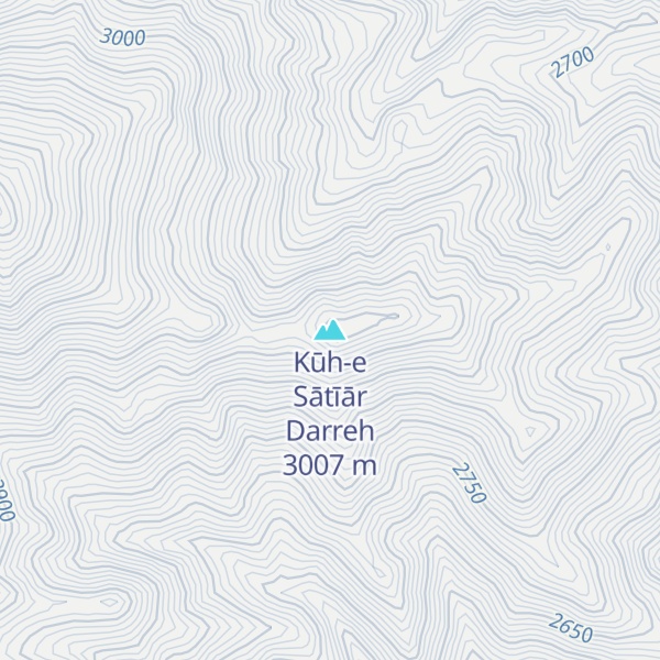 Map of Kūh-e Sātīār Darreh