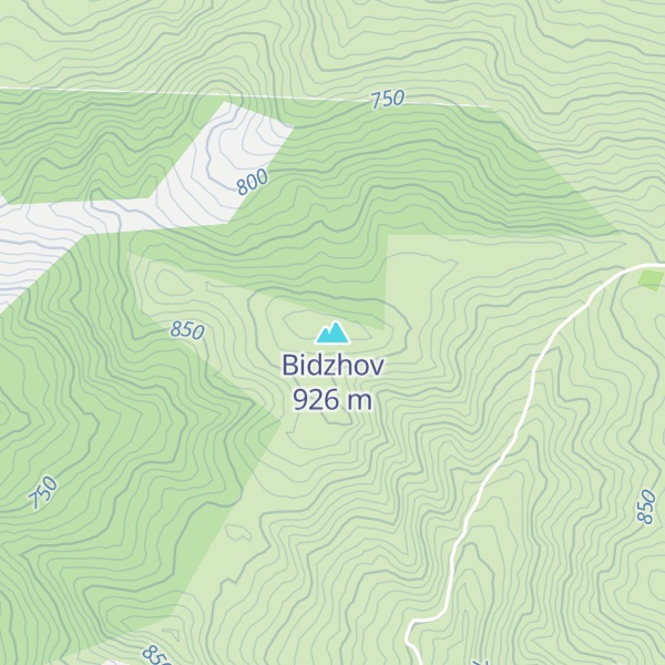 Map of Bidzhov
