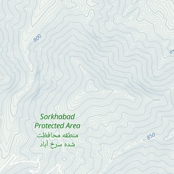 Map of Kūh-e Nūzūl Gadīgī