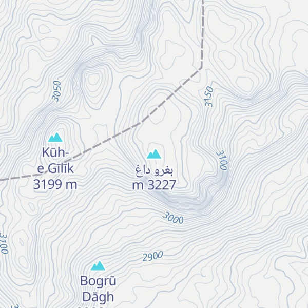 Map of بغرو داغ