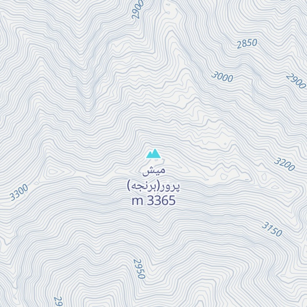 Map of میش پرور(برنجه)