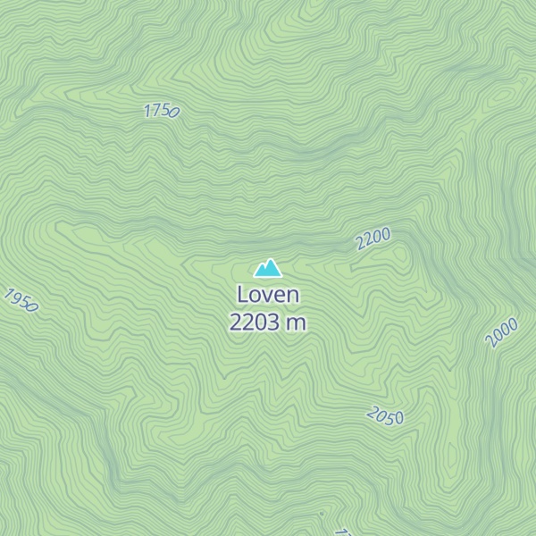 Map of Loven