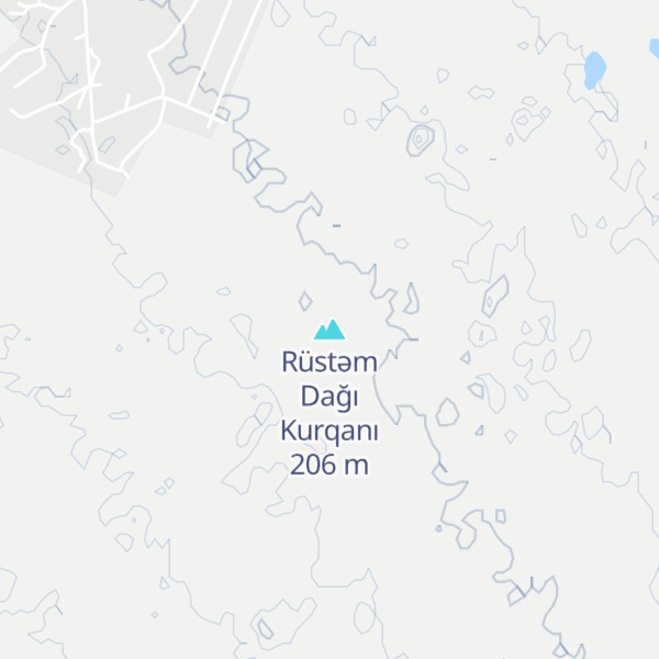 Map of Rüstəm Dağı Kurqanı