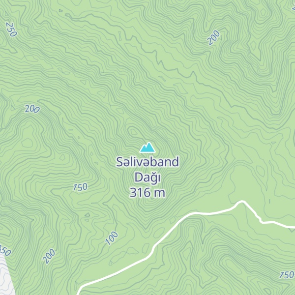 Map of Səlivəband Dağı