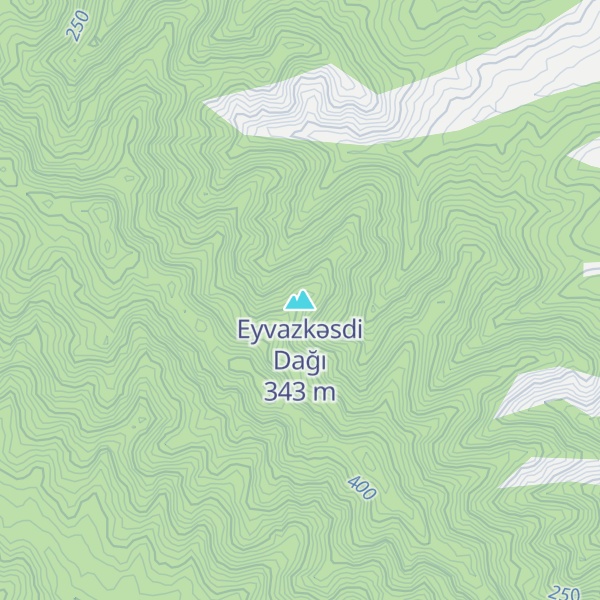 Map of Eyvazkəsdi Dağı