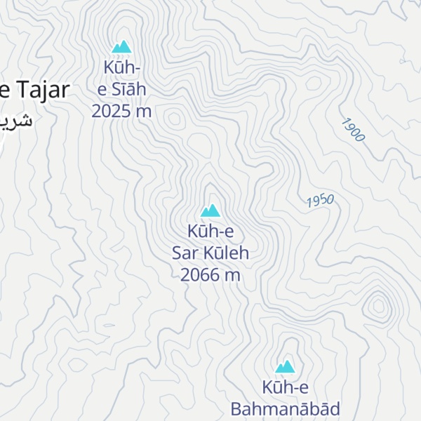Map of Kūh-e Sar Kūleh