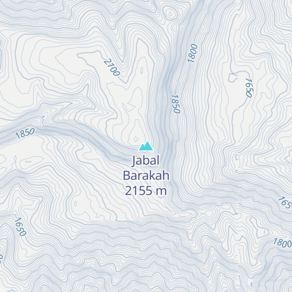 Map of Jabal Barakah