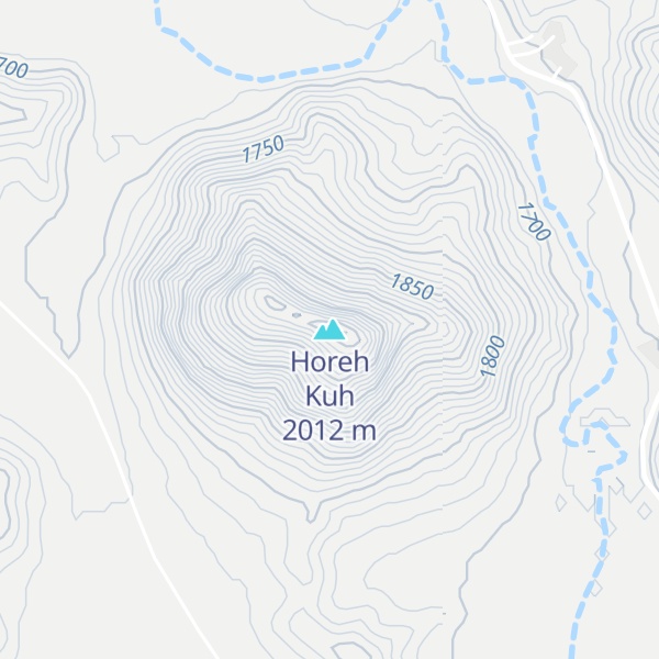 Map of Horeh Kuh