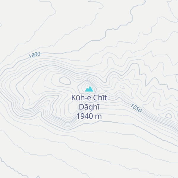 Map of Kūh-e Chīt Dāghī