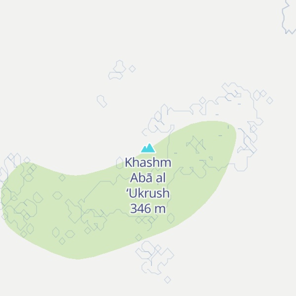 Map of Khashm Abā al ‘Ukrush