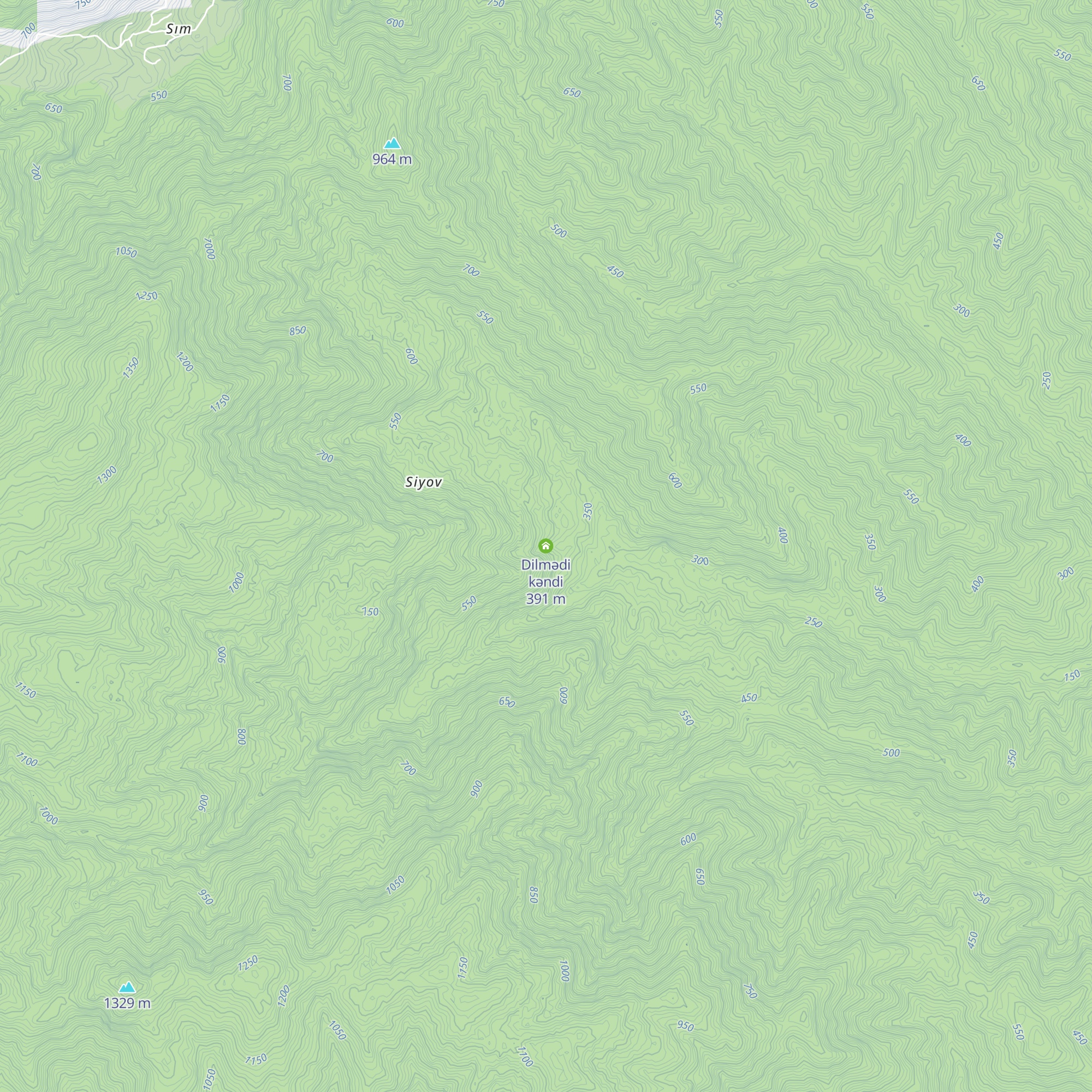 Dilmədi kəndi map