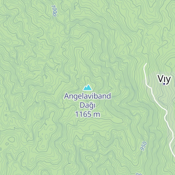 Map of Angelaviband Dağı